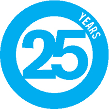 25th logo