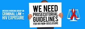 logo for Criminal Law + HIV Exposure